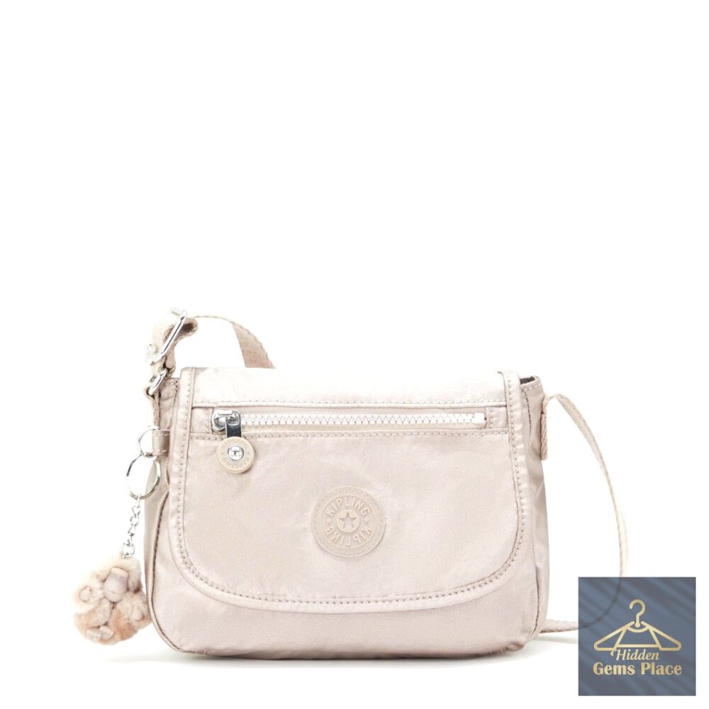 Lightweight Nylon Crossbody Mini Bag with Adjustable Strap